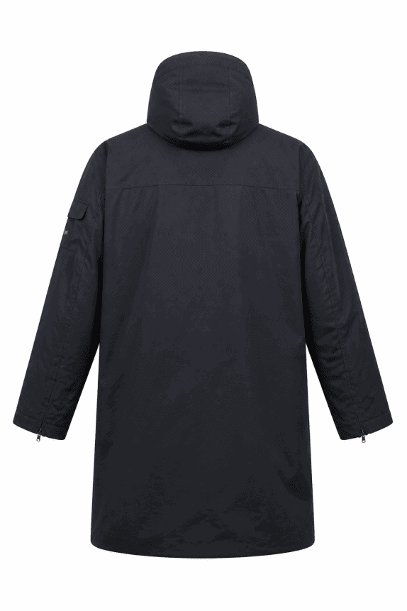 90s INVICTA CAPPOTTO PRIMAVERILE MINIMAL NERO DONNA PRE OWNED M