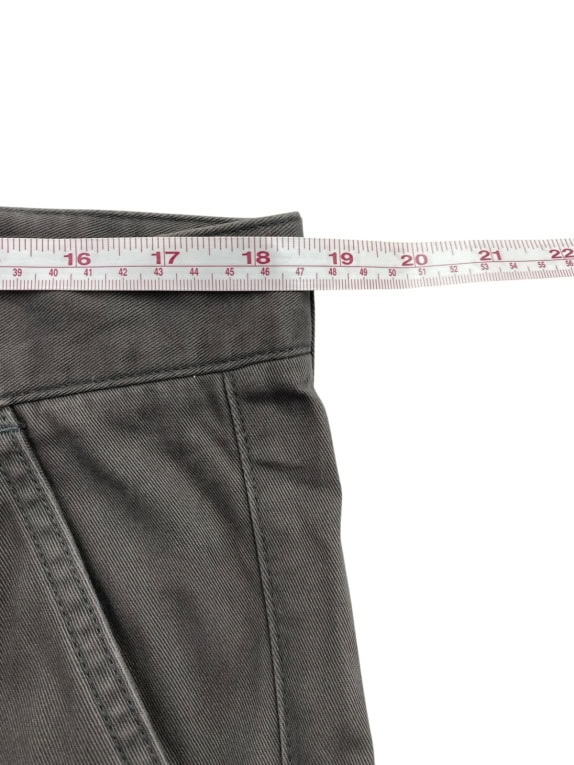 TIMBERLAND CARGO PANTS WORKWEAR CHARCOAL MENS PRE OWNED L