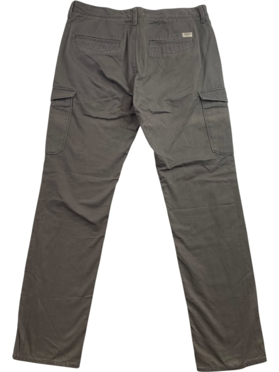 TIMBERLAND CARGO PANTS WORKWEAR CHARCOAL MENS PRE OWNED L