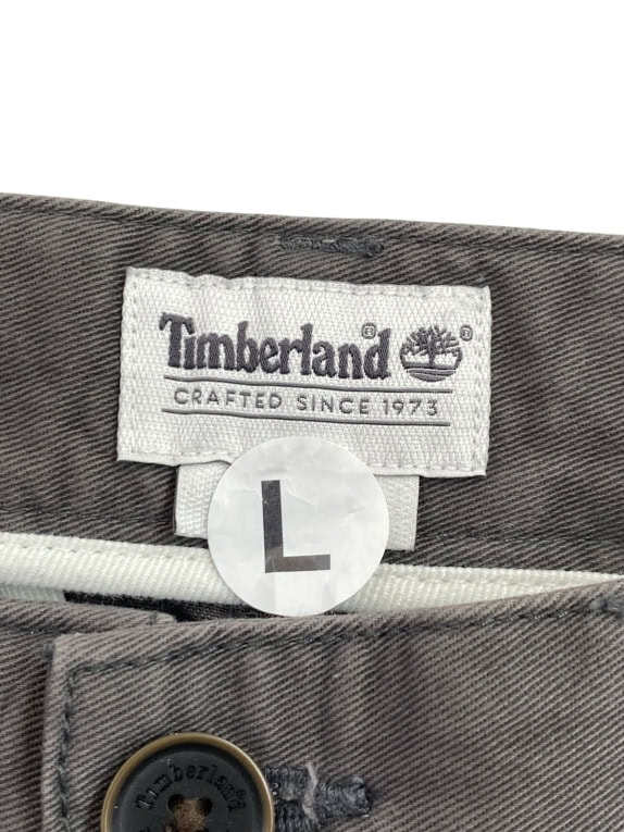 TIMBERLAND CARGO PANTS WORKWEAR CHARCOAL MENS PRE OWNED L