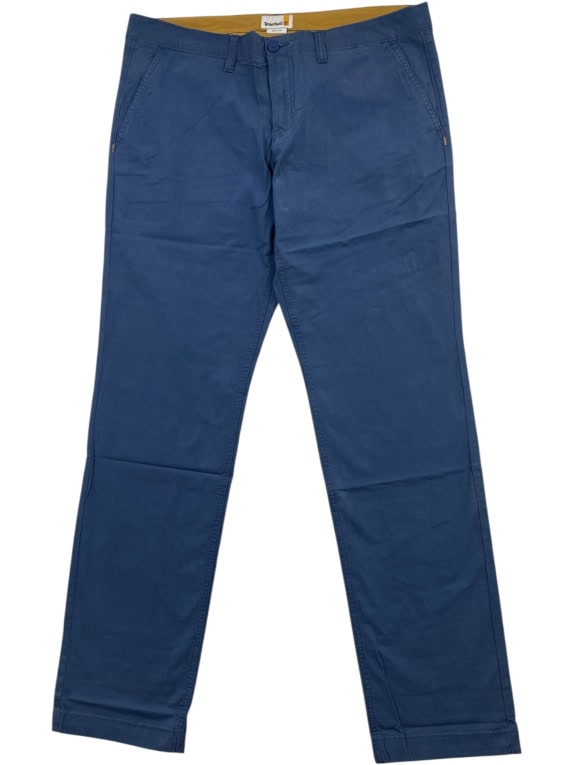 Timberland Chino Παντελόνι Casual Logo Μπλε Ανδρικό XL