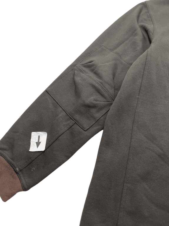 TIMBERLAND FLEECE TOP HALF ZIP CHARCOAL MENS PRE OWNED XL
