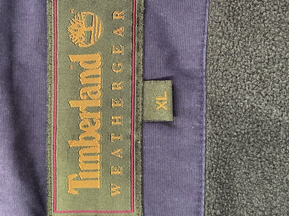 90s TIMBERLAND ΜΠΟΥΦΑΝ ΜΕ ΚΟΥΚΟΥΛΑ ΚΑΙ ΚΟΥΜΠΙΑ ΜΠΛΕ ΑΝΤΡΙΚΟ PRE OWNED XL