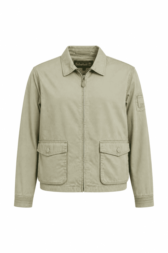 1998 TIMBERLAND JACKET UTILITY KHAKI MEN PRE OWNED XL
