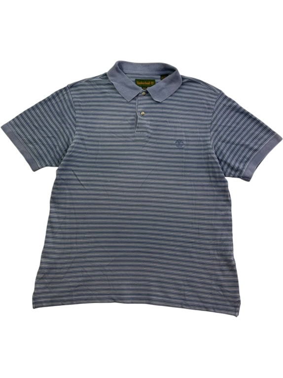 Timberland Polo Μπλούζα Ριγέ Γαλάζια Ανδρική M