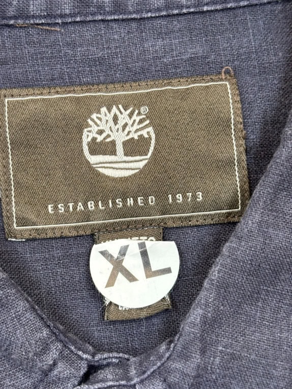 TIMBERLAND ΠΟΥΚΑΜΙΣΟ CLASSIC ΜΠΛΕ ΑΝΤΡΙΚΟ PRE OWNED XL