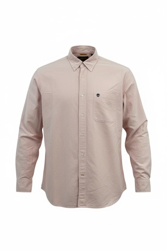 TIMBERLAND SHIRT VINTAGE WITH LOGO PINK MEN'S L