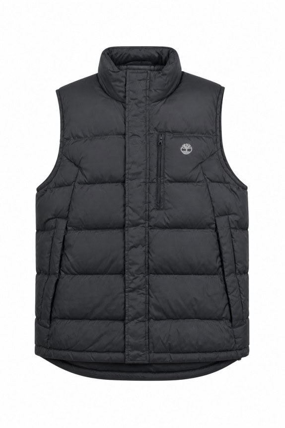 TIMBERLAND PUFFER VEST MINIMAL BLACK ΑΝΤΡΙΚΟ PRE OWNED L