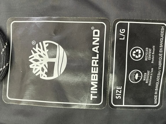 TIMBERLAND GILET PUFFER MINIMAL NERO UOMO PRE OWNED L