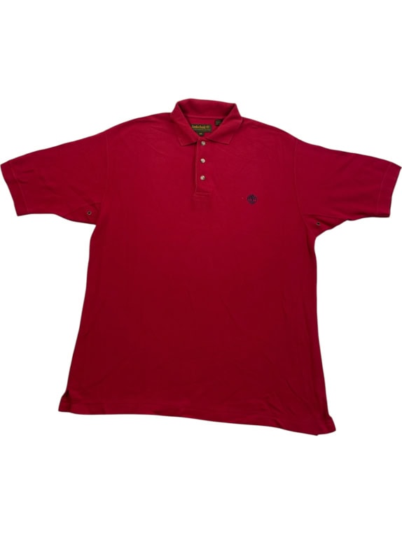 Timberland Weathergear Polo Μπλούζα Κόκκινη Ανδρική M