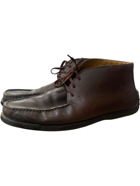 TODS ΔΕΡΜΑΤΙΝΑ ΜΠΟΤΑΚΙΑ CLASSIC ΚΑΦΕ ΑΝΤΡΙΚΟ PRE OWNED EU42