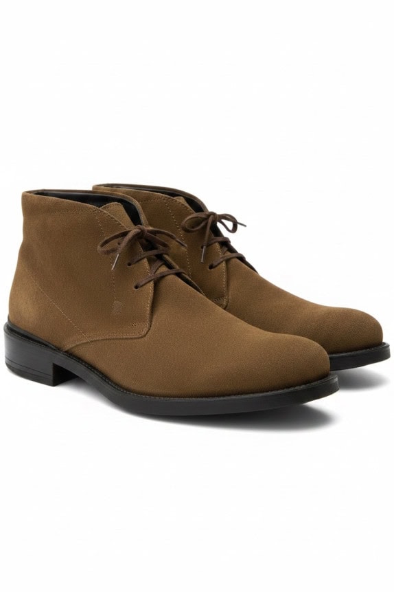 TODS STIVALETTI MINIMAL MARRONE UOMO PRE OWNED EU43