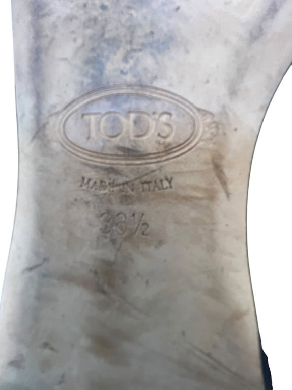 TODS ΣΑΝΔΑΛΙΑ MINIMAL ΜΑΥΡΟ ΓΥΝΑΙΚΕΙΟ PRE OWNED EU 38.5