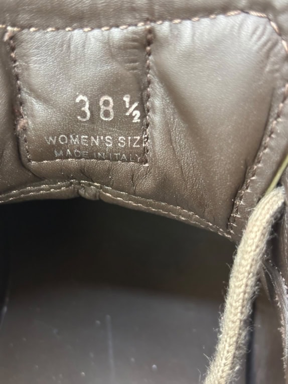TODS SNEAKERS MINIMAL TAUPE DONNA PRE OWNED EU 38.5
