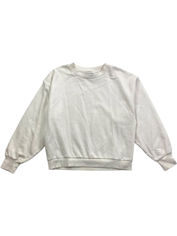 Tom Tailor Denim Felpa Basic Casual Bianca da Uomo M