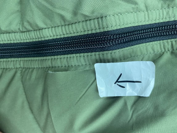 TOM TAILOR DENIM Μπουφάν Puffer Casual Λογότυπο Χακί Ανδρικό XXL