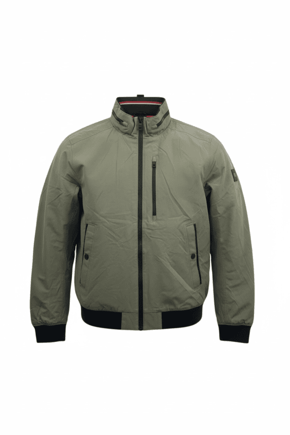 Tom Tailor Μπουφάν Bomber Casual Packable Hood Χακί Ανδρικό XL