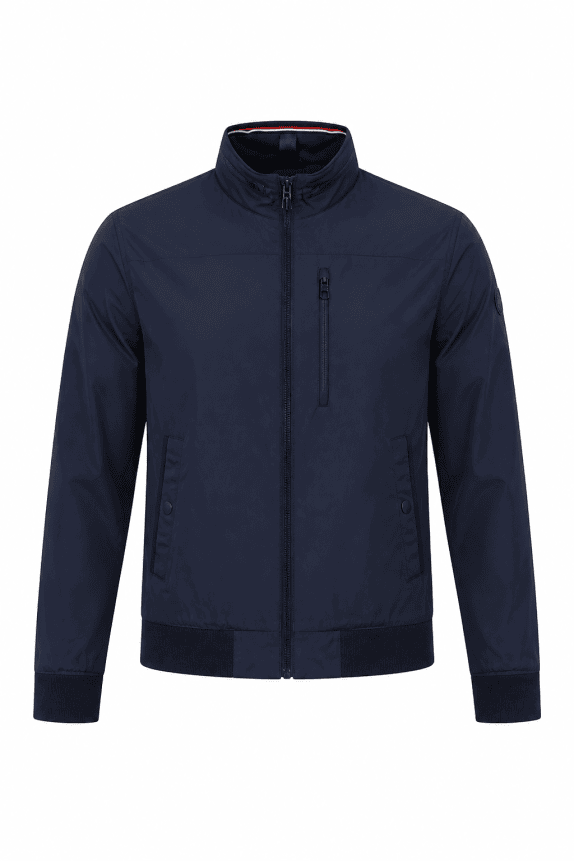 TOM TAILOR GIACCA MINIMAL BLU NAVY UOMO PRE OWNED M