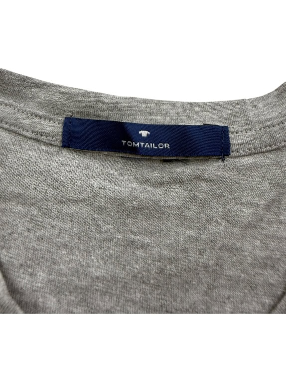 TOM TAILOR Casual Grey Women’s T-Shirt M