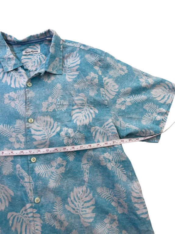 TOMMY BAHAMA ΠΟΥΚΑΜΙΣΟ HAWAIIAN TURQUOISE ΑΝΔΡΙΚΟ PRE OWNED M