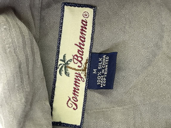 TOMMY BAHAMA ΠΟΥΚΑΜΙΣΟ MINIMAL BEIGE ΑΝΤΡΙΚΟ PRE OWNED M