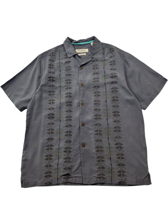 TOMMY BAHAMA ΠΟΥΚΑΜΙΣΟ ΡΕΤΡΟ ΓΚΡΙ ΑΝΤΡΙΚΟ PRE OWNED M