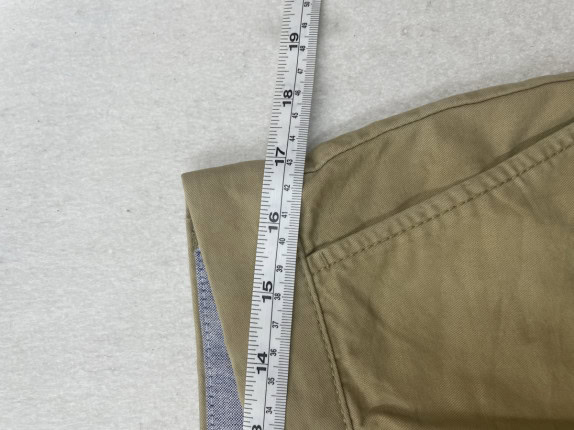 TOMMY HILFIGER BERMUDA SHORTS CLASSIC BEIGE ΑΝΤΡΙΚΟ PRE OWNED L