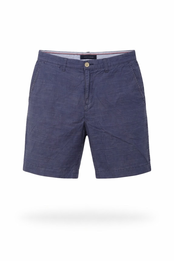 TOMMY HILFIGER BERMUDA SHORTS MINIMAL NAVY UOMO PRE OWNED M