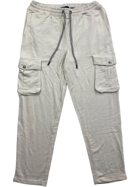 Tommy Hilfiger Cargo Φόρμα Παντελόνι Casual Logo Μπεζ Unisex L