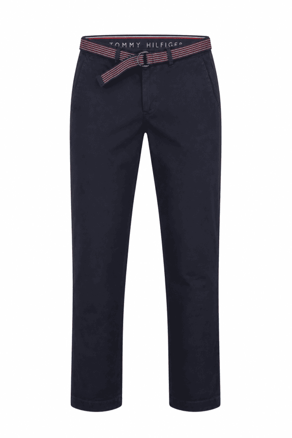 TOMMY HILFIGER CHINO ΠΑΝΤΕΛΟΝΙ CLASSIC NAVY ΑΝΤΡΙΚΟ PRE OWNED L