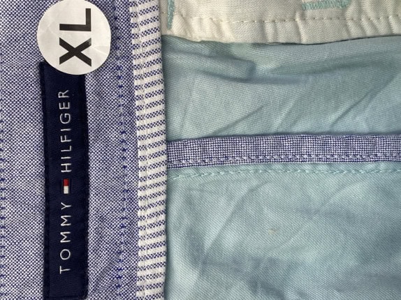 TOMMY HILFIGER CHINO SHORTS MINIMAL LIGHT BLUE ΑΝΔΡΙΚΟ PRE OWNED XL