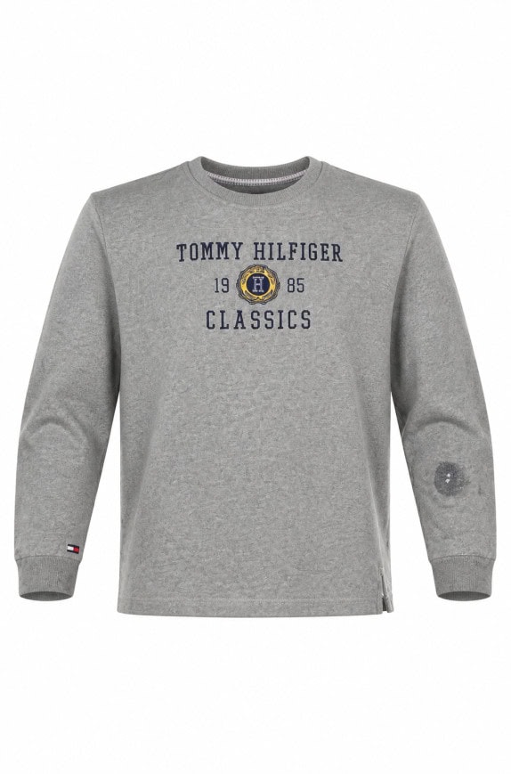 TOMMY HILFIGER CREWNECK CLASSICS ΓΚΡΙ ΑΝΤΡΙΚΟ PRE OWNED M
