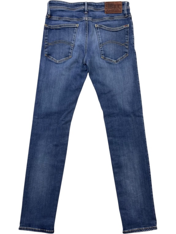 TOMMY HILFIGER DENIM JEANS SKINNY BLU DONNA PRE OWNED XS
