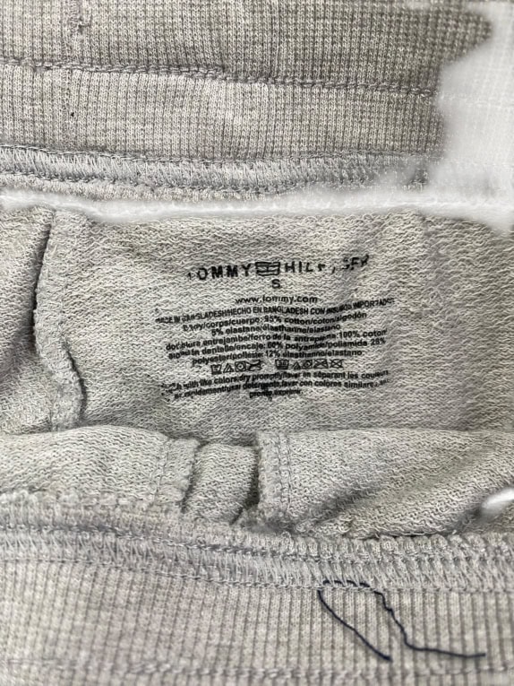 Tommy Hilfiger Sweatpants Casual Side Logo Tape Grey Men S