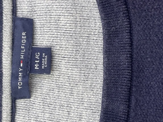 TOMMY HILFIGER ΦΟΥΤΕΡ MINIMAL NAVY ΓΥΝΑΙΚΕΙΟ PRE OWNED L