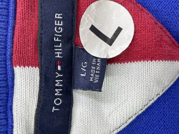 TOMMY HILFIGER ΦΟΥΤΕΡ ΜΠΛΟΥΖΑ GRAPHIC ΜΠΛΕ ΑΝΤΡΙΚΟ PRE OWNED L