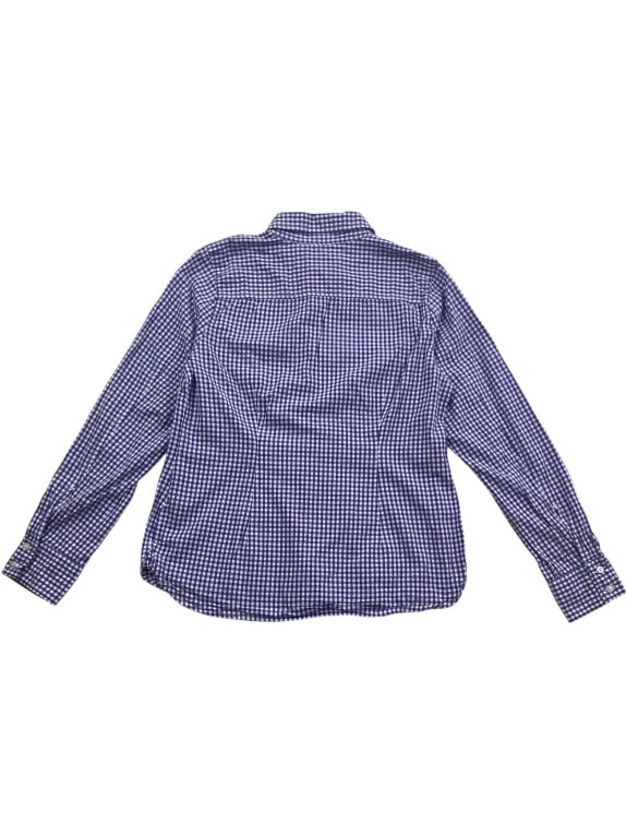 Tommy Hilfiger Καρό Πουκάμισο Casual Λογότυπο Μπλε Γυναικείο M