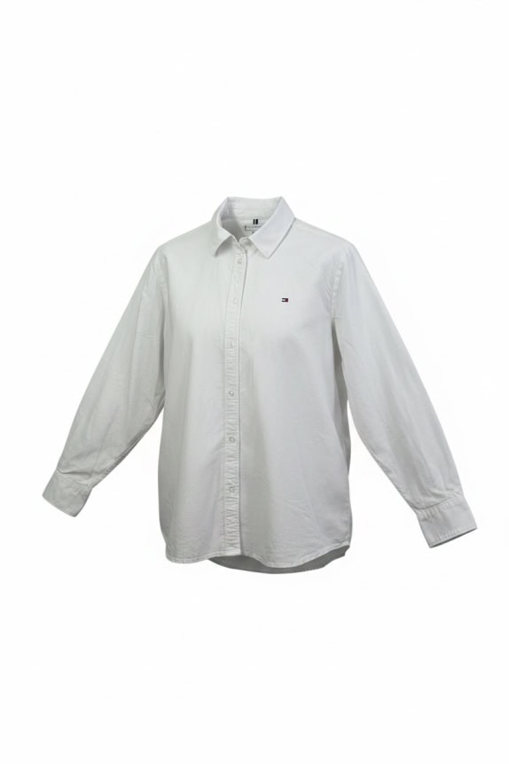 Tommy Hilfiger Camicia bianca Classic Fit taglia L