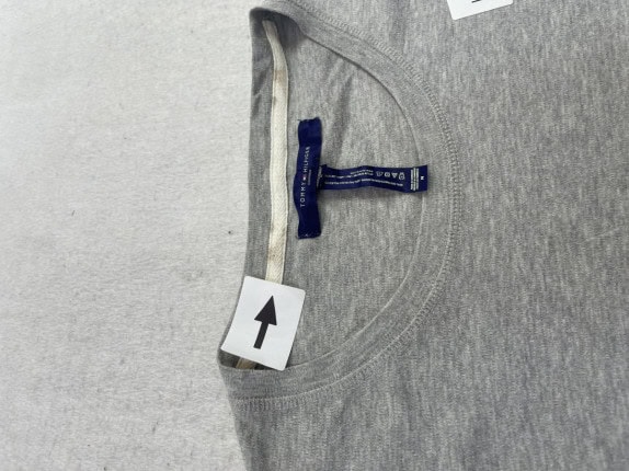 TOMMY HILFIGER LONG SLEEVE MINIMAL GREY WOMEN PRE OWNED M