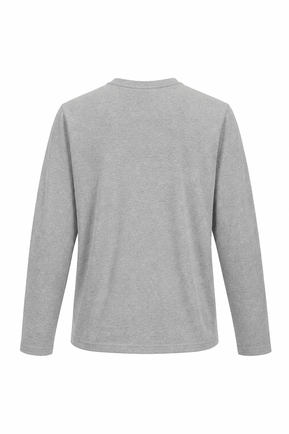 TOMMY HILFIGER LONG SLEEVE MINIMAL GREY WOMEN PRE OWNED M