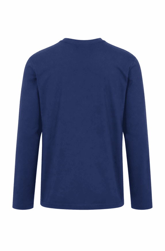 TOMMY HILFIGER ΜΠΛΟΥΖΑ ΜΕ ΜΑΚΡΥ ΜΑΝΙΚΙ GRAPHIC ΜΠΛΕ ΑΝΤΡΙΚΟ PRE OWNED XS