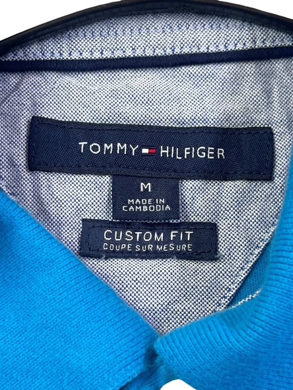 TOMMY HILFIGER ΜΠΛΟΥΖΑ ΠΟΛΟ CASUAL ΜΠΛΕ ΑΝΤΡΙΚΟ M pre-owned