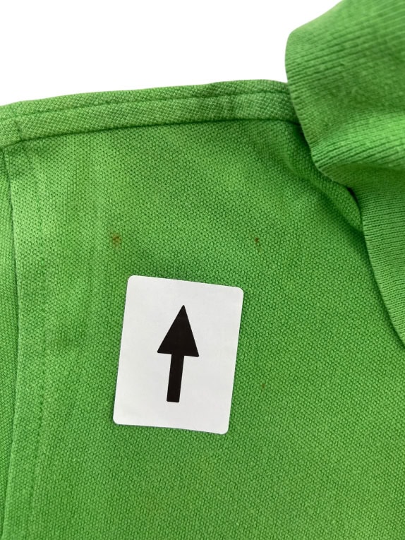TOMMY HILFIGER Polo Shirt Classic Embroidered Logo Green Men's Small