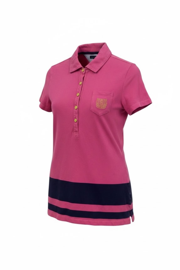 TOMMY HILFIGER polo moderno fucsia da donna S usato