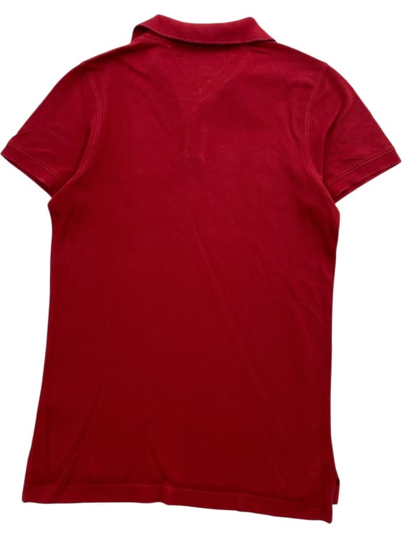 TOMMY HILFIGER ΜΠΛΟΥΖΑ POLO SLIM FIT ΛΟΓΟΤΥΠΟ ΚΟΚΚΙΝΟ ΑΝΔΡΙΚΟ S