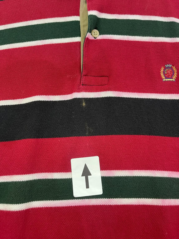 TOMMY HILFIGER ΜΠΛΟΥΖΑ POLO VINTAGE ΠΟΛΥΧΡΩΜΟ ΑΝΤΡΙΚΟ XXL pre-owned