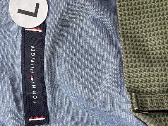 TOMMY HILFIGER ΠΑΝΤΕΛΟΝΙ CHINO MINIMAL OLIVE ΑΝΤΡΙΚΟ PRE OWNED L