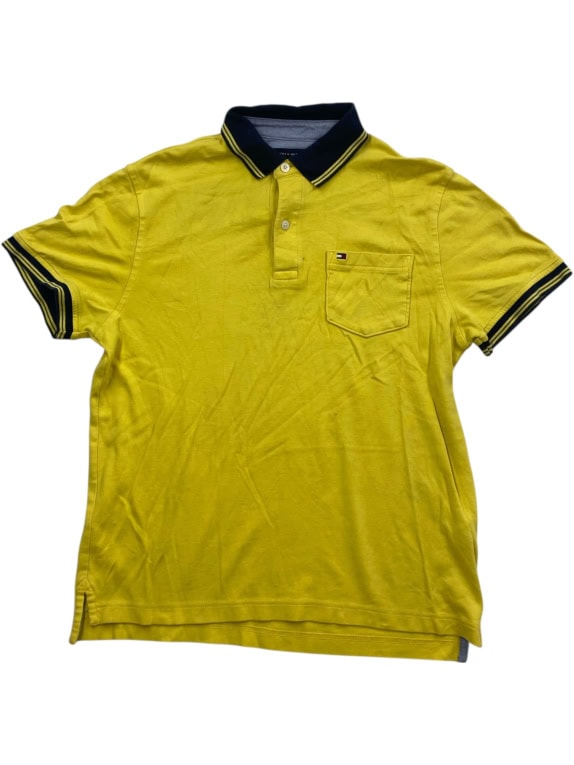 Tommy Hilfiger Polo Custom Fit Yellow Men’s S