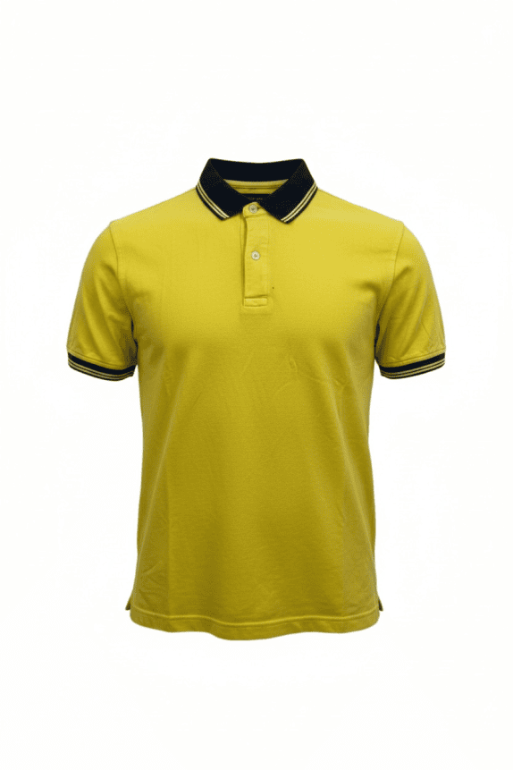 Tommy Hilfiger Polo Custom Fit Giallo Uomo S
