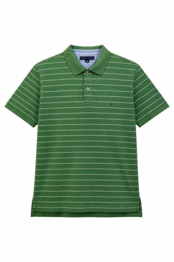 TOMMY HILFIGER ΠΟΛΟ ΜΠΛΟΥΖΑ ΚΛΑΣΙΚΗ ΠΡΑΣΙΝΟ ΑΝΤΡΙΚΟ PRE OWNED XL